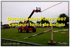Ducasse Saint-Pierre 2007 - Concours lancé de ballots
