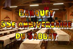 Banquet du 35e anniversaire du Sabbat