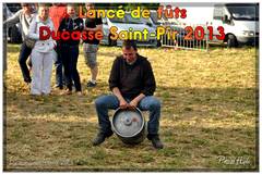 Ducasse Saint-Pierre 2013 - Lancé du fût
