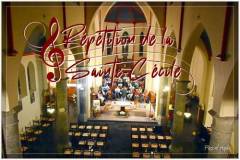 Répétition de la fanfare pour la Sainte-Cécile 2025