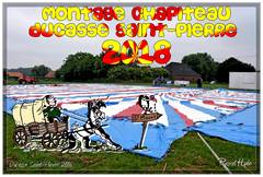 Ducasse Saint-Pierre 2018 - Montage du chapiteau 