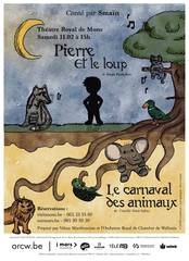Pierre et le Loup et Carnaval des animaux - Théâtre Royal de Mons