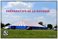 Préparatifs de la Ducasse Saint-Pierre 2023