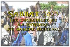 Sabbat 2023 : Les Chorchiles et la fanfare au marché médiéval
