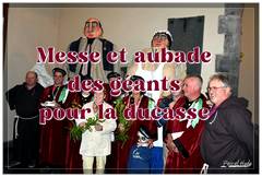 Ducasse Saint Pierre 2024 : Messe et aubade des géants + intronisation du Fluoriste des Collines