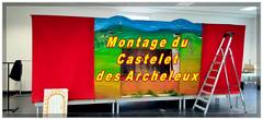 Montage du castelet des Archeleux