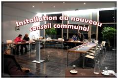 Installation du nouveau conseil communal 2024-2030