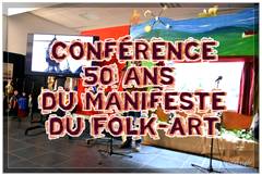 Conférence : 50 ans  du manifeste du Folk-Art