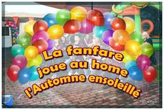 Les Amis Réunis au home l'Automne Ensoleillé