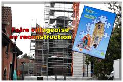 La foire villageoise 2025 en reconstruction