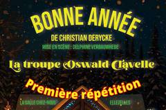 Théâtre : Bonne année : première répétition