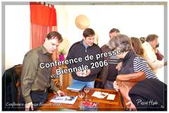 Watkyne : Conférence de presse Biennale - 2006