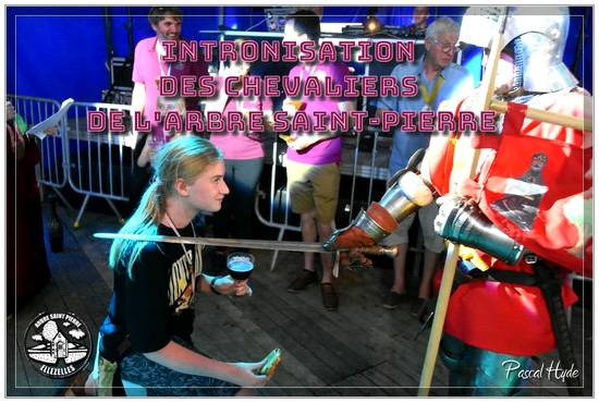 Ducasse Saint-Pierre 2023 - Intronisation des chevaliers de l'Arbre Saint Pierre